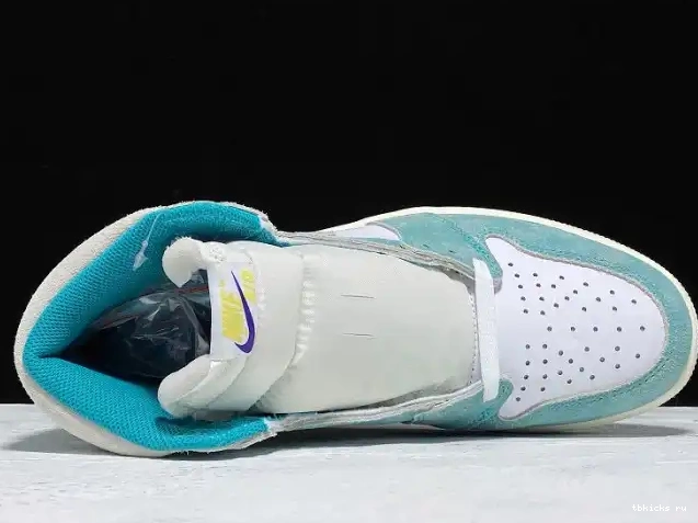 Rep TB High Jordan Air Turbo Green Retro 1 555088-311 OG 0505